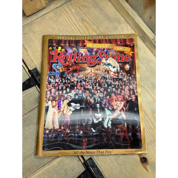 Rolling Stone 1000th Issue Special Collectors Edition Hologram Cover 2006 - Picture 2 of 8